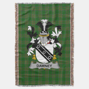 Cobertor Irish Dawney ou Dawnay Casaco da Guarda Familiar d
