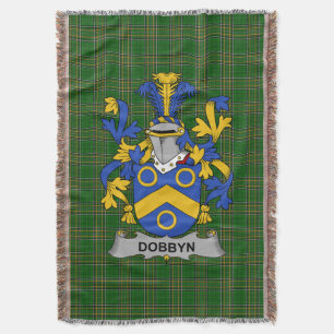 Cobertor Irish Dobbyn Casaco do Serviço Familiar de Armas I