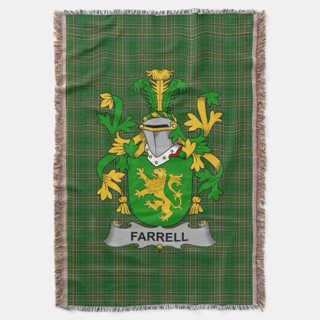 Cobertor Irish Farrell ou O_Ferrell Casaco da Família de Ar (Frente Vertical)