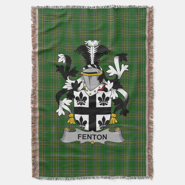 Cobertor Irish Fenton Casaco da Armadilha Irlanda (Frente Vertical)