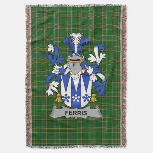 Cobertor Irish Ferris Casaco do Serviço Familiar de Armas I