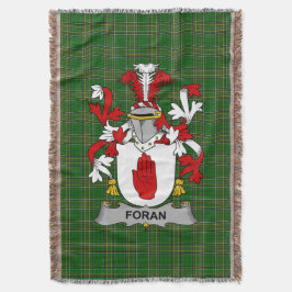 Cobertor Irish Foran ou O_Foran Casaco da Guarda Familiar d