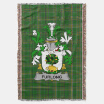 Irish Furlong Casaco do Armamentos Family Crest Ir