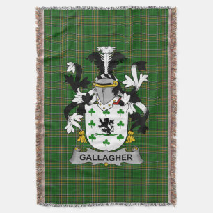 Cobertor Irish Gallagher ou O_Gallagher Casaco da Família d