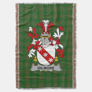 Cobertor Irish Gilmore Casaco do Serviço Familiar de Armas 