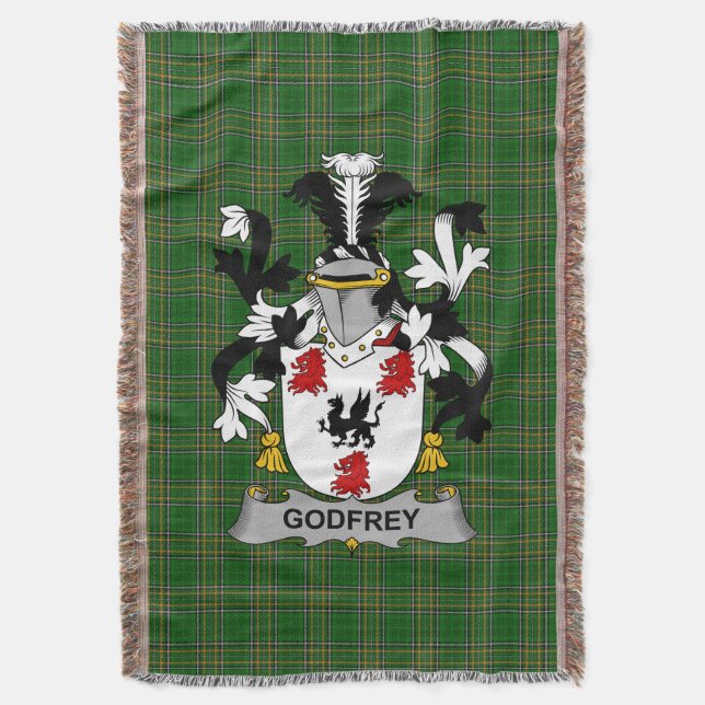 Cobertor Irish Godfrey (de Bushfield) Casaco da Família de  (Frente Vertical)