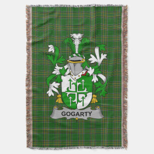 Cobertor Irish Gogarty Casaco do Serviço Familiar de Armas 