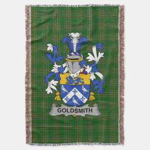 Cobertor Irish Goldsmith Casaco do Serviço Familiar de Arma