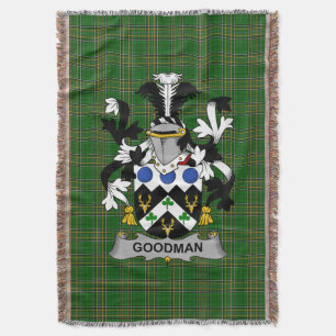 Cobertor Irish Goodman, Casaco do Serviço Familiar de Armas
