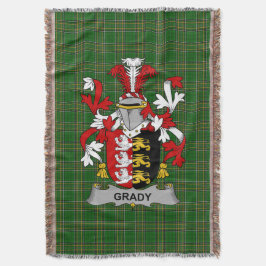 Cobertor Irish Grady ou O_Grady Casaco da Guarda Familiar d