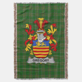 Cobertor Irish Gregory Casaco do Armamento Family Crest Irl
