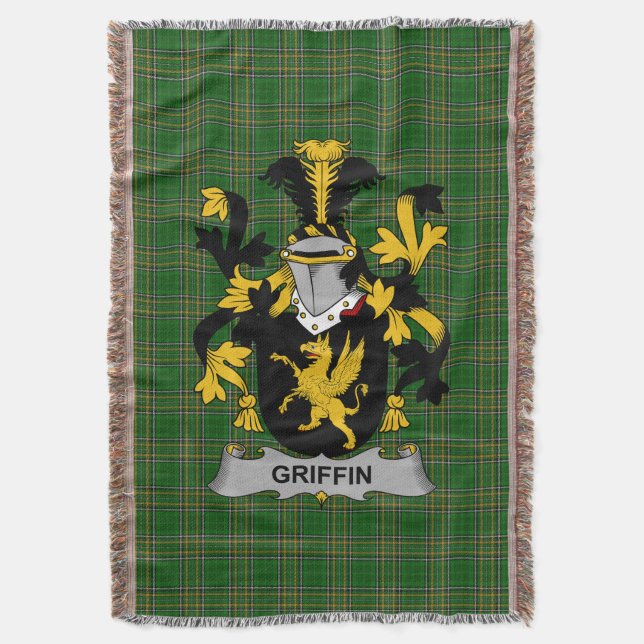 Cobertor Irish Griffin ou O_Griffy - Casaco do Centro Famil (Frente Vertical)