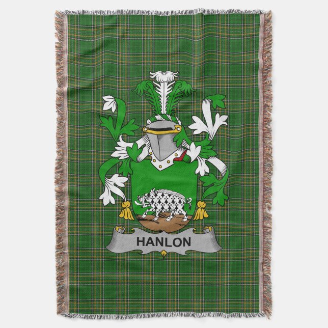 Cobertor Irish Hanlon ou O_Hanlon Casaco de Armamento Famil (Frente Vertical)