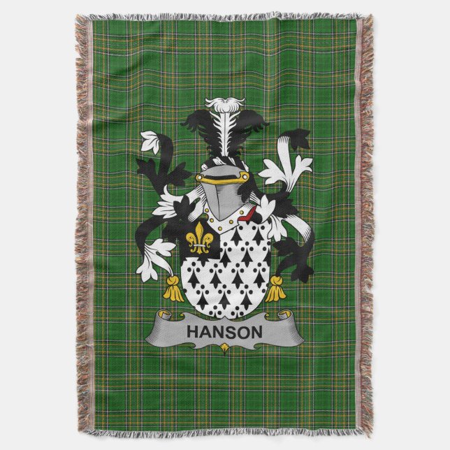 Cobertor Irish Hanson ou O_Hanson, Casaco de armamento para (Frente Vertical)