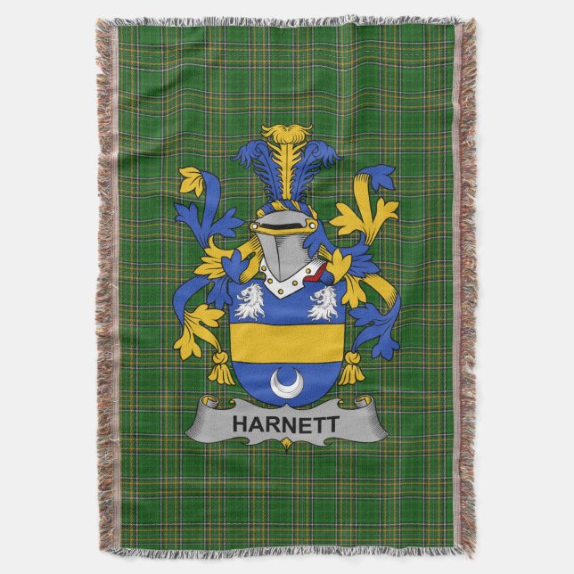 Cobertor Irish Harnett ou Hartnet Casaco de Armadilhas (Frente Vertical)