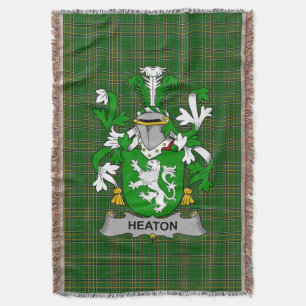 Cobertor Irish Heaton Casaco do Serviço Familiar de Armas I