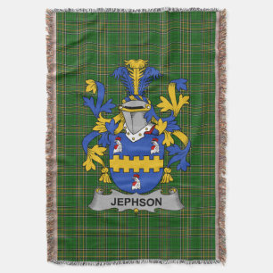 Cobertor Irish Jephson Casaco do Serviço Familiar de Armas 