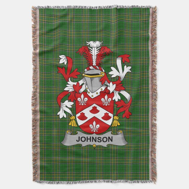 Cobertor Irish Johnson Casaco da Armadilha Irlanda (Frente Vertical)