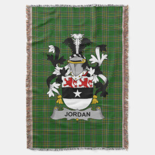 Cobertor Irish Jordan Casaco do Armamento Family Crest Irla