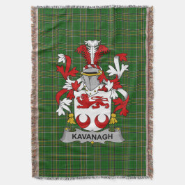 Cobertor Irish Kavanagh ou Cavanagh Casaco da Família de Ar