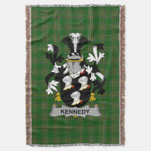 Cobertor Irish Kennedy ou O_Kennedy Casaco da Família de Ar