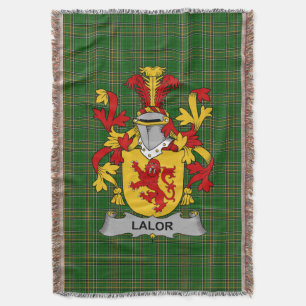 Cobertor Irish Lalor ou O_Lawlor Casaco de Armadilhas