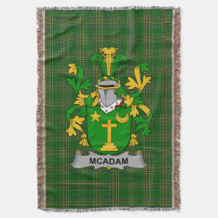 Cobertor Irish McAdam, Casaco do Serviço Familiar de Armas 