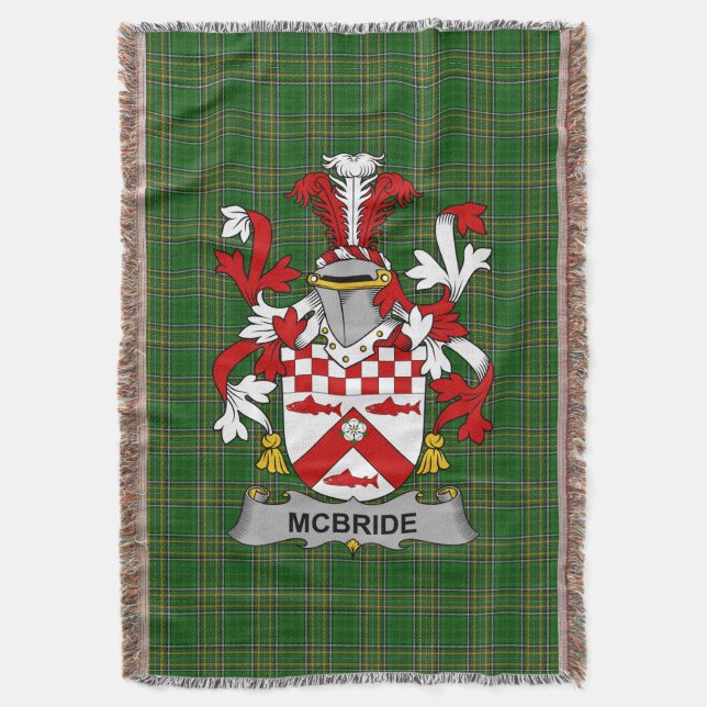 Cobertor Irish McBride ou MacBride, Casaco da Companhia de  (Frente Vertical)
