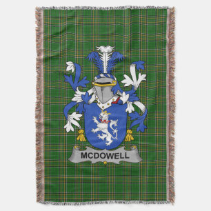 Cobertor Irish McDowell, Casaco do Serviço Familiar de Arma