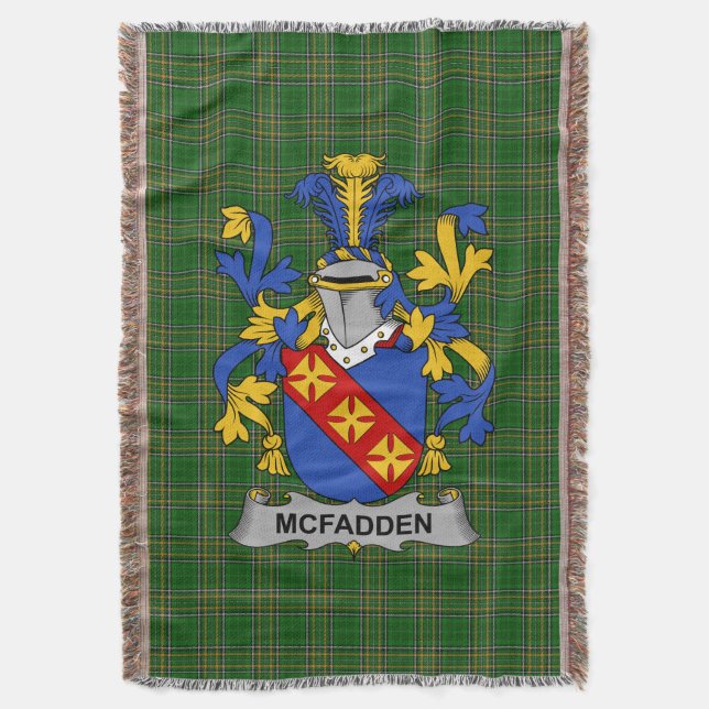 Cobertor Irish McFadden ou McFadyen Casaco da Família de Ar (Frente Vertical)