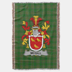 Cobertor Irish McGill, Casaco do Serviço Familiar de Armas