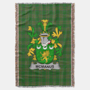 Cobertor Irish McManus, Casaco do Serviço Familiar de Armas