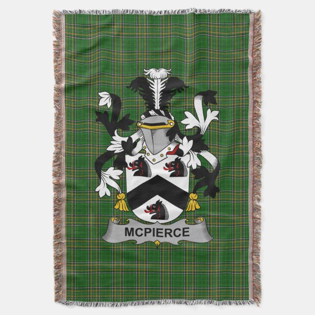 Cobertor Irish McPierce ou Pierce Casaco de Armamento Famil (Frente Vertical)