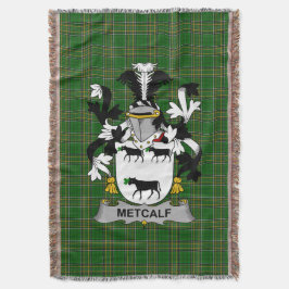 Cobertor Irish Metcalf ou Metcalfe - Casaco da Família de A