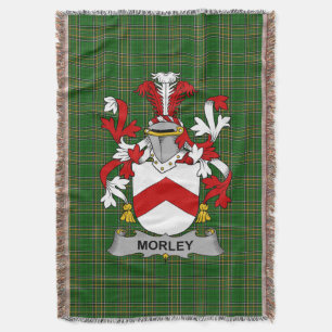 Cobertor Irish Morley Casaco do Serviço Familiar de Armas I