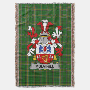 Cobertor Irish Mulvihill ou O_Mulvihill Casaco da Família d