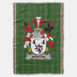 Cobertor Irish Newton Casaco do Armamento Family Crest Irla