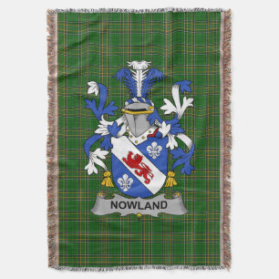 Cobertor Irish Nowland Casaco do Serviço Familiar de Armas 