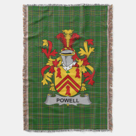 Cobertor Irish Powell Casaco do Armamentos Family Crest Irl