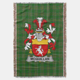 Cobertor Irish Quillan ou McQuillan Casaco da Família de Ar