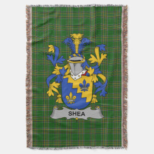 Cobertor Irish Shea ou O_Shea Casaco de Armamento Centro Fa