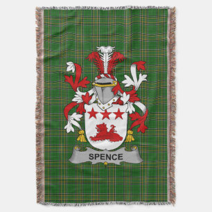 Cobertor Irish Spence Casaco do Serviço Familiar de Armas I