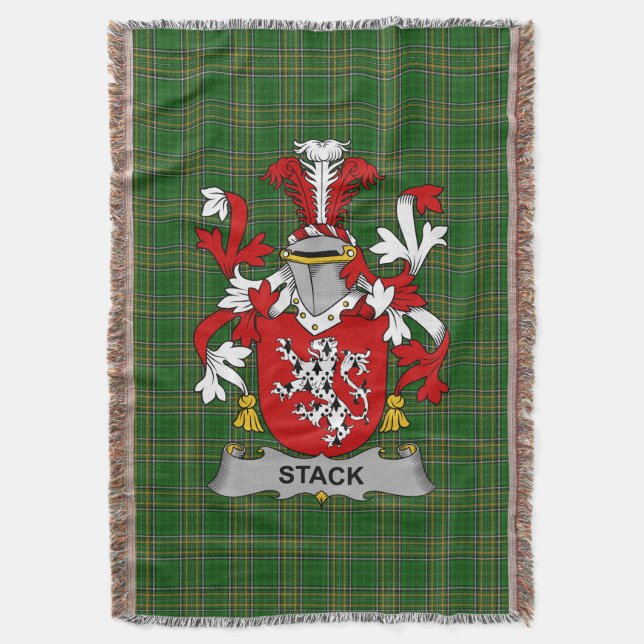 Cobertor Irish Stack Casaco do Serviço Familiar de Armament (Frente Vertical)