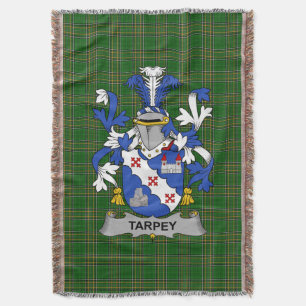 Cobertor Irish Tarpey Casaco do Serviço Familiar de Armas I