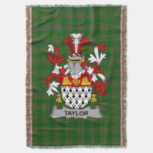 Cobertor Irish Taylor Casaco do Serviço Familiar de Armas I