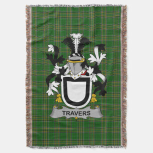 Cobertor Irish Travers Casaco do Serviço Familiar de Armame