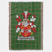 Irish Underwood Casaco do Serviço Familiar de Arma