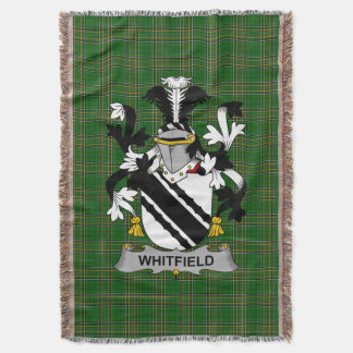 Cobertor Irish Whitfield Casaco do Armamento Family Crest I