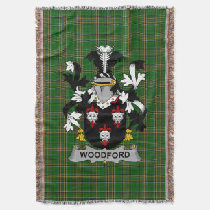 Cobertor Irish Woodford, Casaco do Serviço Familiar de Arma