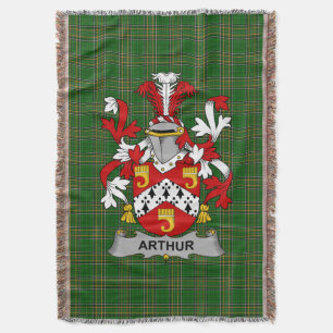 Cobertor Irlandês Arthur Casaco do Serviço Familiar de Arma